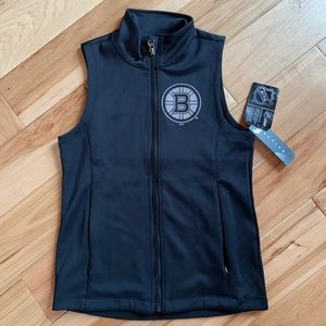 Ladies Medium Boston Bruins vest, (Alyssa Milano)